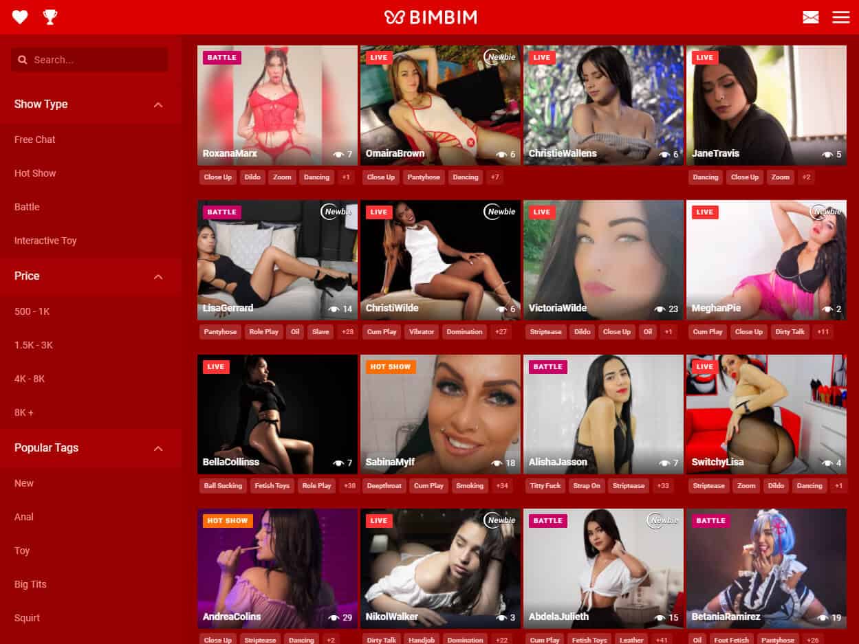 Kostenlose live chats erotisch private