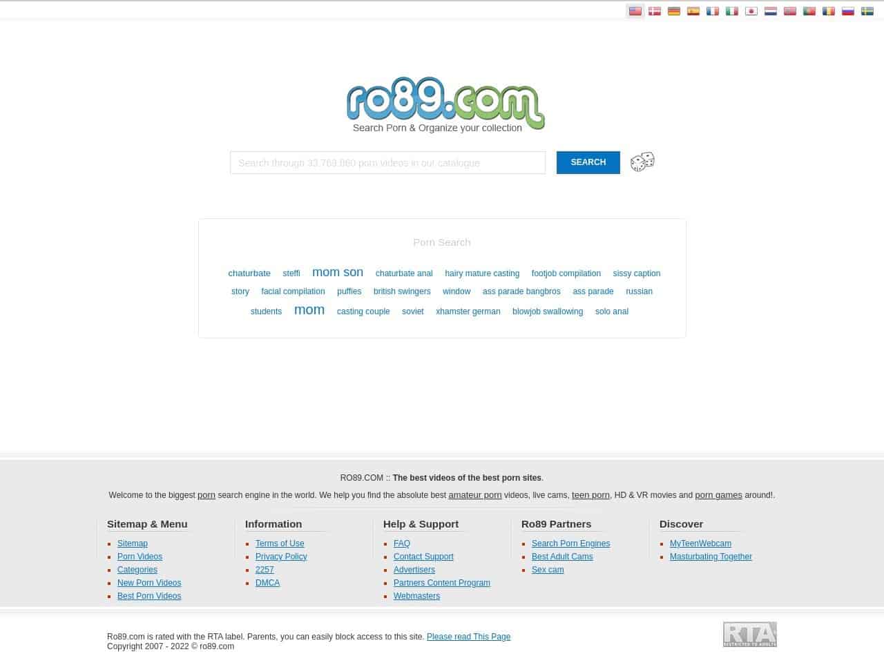 Ro89 Â» Similar Porn Search Engines at Reach Porn